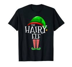 The Hairy Elf Family Matching Group Christmas Gift Beard T-Shirt von The Christmas Elf Family Holiday Gift Apparel Co