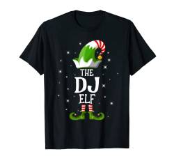 The Dj Elf Family Passende Gruppe Weihnachten T-Shirt von The Christmas Elf Family Holiday I'm The Elf
