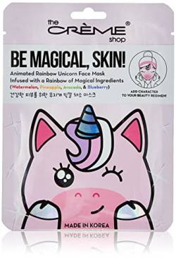 Be Magical Skin! Unicornio Mascarilla Infusionada Con Un Arco Iris De Ingredientes Mágicos von The Crème Shop