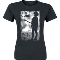 The Cure T-Shirt - Boys Don't Cry - L bis XXL - für Damen - Größe L - schwarz  - Lizenziertes Merchandise! von The Cure