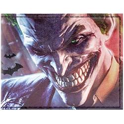 The Dark Knight Arkham Origins Verrückter Joker Geldbörse/Geldbeutel Bi-Fold ID- & Kartenhalter, Mehrfarbig von The Dark Knight