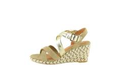 The Divine Factory Damen BACH Sandale, Taupe, 36 EU von The Divine Factory