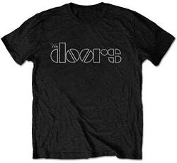 The Doors 'Logo' (Black) T-Shirt (Large) von The Doors