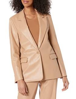 The Drop Anouk Blazer für Damen, Camel, Größe XXS von The Drop