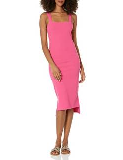 The Drop Damen Amelia Square-neck Strappy Bodycon Midi Tank Dress, Rosa, 3XL Große Größen von The Drop