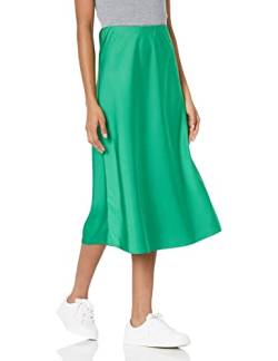 The Drop Damen Maya Rock, seidiger Slip-Skirt-Stil, Smaragdgrün, XL von The Drop