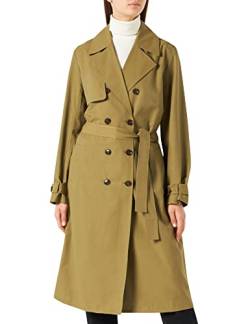 The Drop Damen Noa Trenchcoat, Martini Olive, M von The Drop