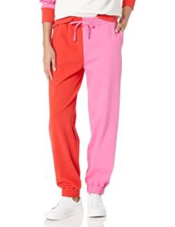 The Drop Women's Liv Colorblock Sweatpant, Rose Pink, 2X, Plus Size von The Drop