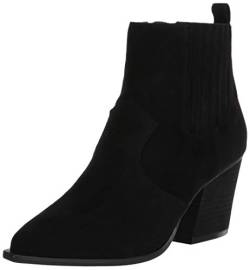 The Drop Women's Sia Pointed Toe Western Ankle Boot, Black, 10 von The Drop