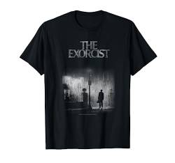 The Exorcist Mono Distressed Poster T-Shirt von The Exorcist