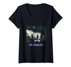 The Exorcist Poster T-Shirt mit V-Ausschnitt von The Exorcist