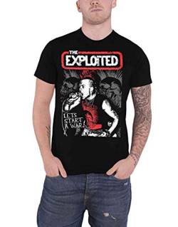 Exploited, The Let's Start A WAR T-Shirt L von The Exploited