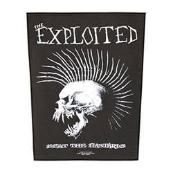 Exploited - Rückenaufnäher Bastards (in 23,5 cm x 20 cm) von The Exploited