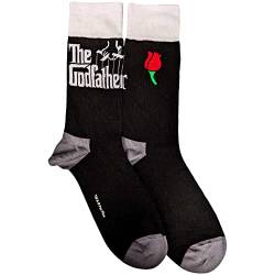 The Godfather Ankle Socken Logo Weiß Nue offiziell Unisex Schwarz (UK SIZE 7 - UK Size 7-11 von The Godfather