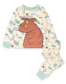 The Gruffalo Das Grüffelo Kinder Pyjama Set | Mehrfarbige Langarm-Pyjamas mit Langer Beingrafik | Bestickter Charakter Woodland Forest Story Bekleidung | Merchandise-Geschenk für Kleinkinder von The Gruffalo