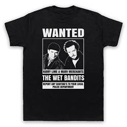 Home Alone The Wet Bandits Wanted Poster Herren T-Shirt, Schwarz, 3XL von The Guns Of Brixton