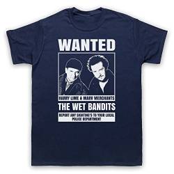 Home Alone The Wet Bandits Wanted Poster Herren T-Shirt, Ultramarinblau, Large von The Guns Of Brixton