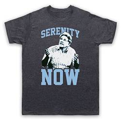 Seinfeld Frank Costanza Serenity Now Herren T-Shirt, Jahrgang Schiefer, Large von The Guns Of Brixton