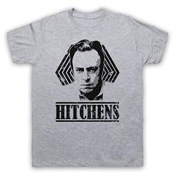 The Guns Of Brixton Christopher Hitchens Atheist Author Tribute Herren T-Shirt, Grau, 3XL von The Guns Of Brixton