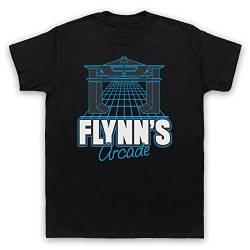 Tron Flynns Arcade Herren T-Shirt, Schwarz, Large von The Guns Of Brixton