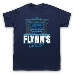 Tron Flynns Arcade Herren T-Shirt, Ultramarinblau, Large von The Guns Of Brixton