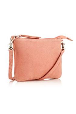 The Handbag Edit Crossbody Pouch, Damen Umhängetasche, Pink (Coral), 1x17x13 cm (W x H L) von The Handbag Edit