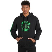 The Hulk Fist Herren Kapuzensweatshirt schwarz von The Hulk