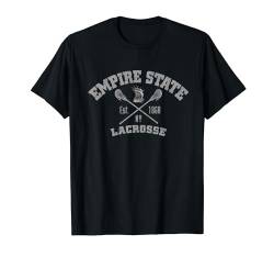Empire State Lacrosse gegründet 1868 T-Shirt von The LAXitude Lacrosse Collection