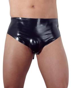 The Latex Collection Herren 29501621701 Slip, Schwarz (Nero 001), S EU von The Latex Collection