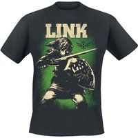 The Legend Of Zelda - Gaming T-Shirt - Link - Hero Of Hyrule - S bis XXL - für Männer - Größe M - schwarz von The Legend Of Zelda