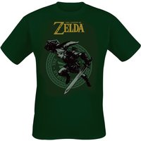 The Legend Of Zelda - Gaming T-Shirt - Link - M bis XXL - für Männer - Größe XL - grün von The Legend Of Zelda