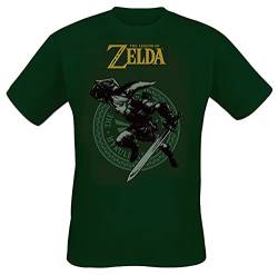 The Legend of Zelda Herren Link Pose Bluse, grün, XXL von The Legend of Zelda