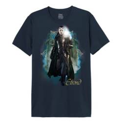 The Lord Of The Rings Herren Melotrmts016 T-Shirt, Marineblau, L von The Lord Of The Rings