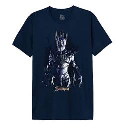 The Lord Of The Rings Herren Melotrmts017 T-Shirt, Marineblau, M von The Lord Of The Rings