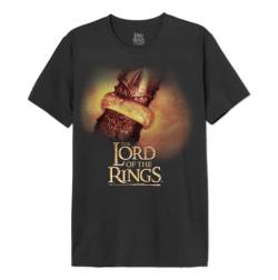 The Lord Of The Rings Herren Melotrmts018 T-Shirt, anthrazit, XS von The Lord Of The Rings