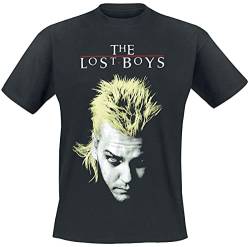 The Lost Boys Herren Lost Boys-T David and Logo XL Shirt, Schwarz von Heroes Inc.