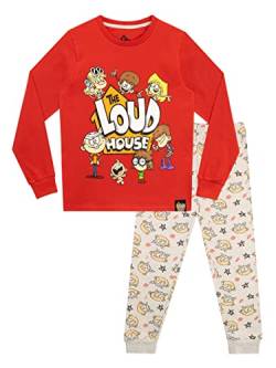 The Loud House Jungen Schlafanzug Mehrfarbig 158 von The Loud House