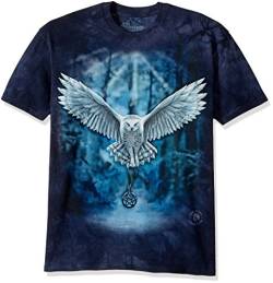 The Mountain Awake Your Magic T-Shirt für Herren, Blau, Klein von The Mountain