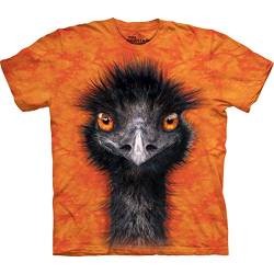 The Mountain Emu T-Shirt, Orange, 3X-Groß von The Mountain