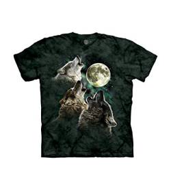 The Mountain Kids T-Shirt Three Wolf Moon Small von The Mountain