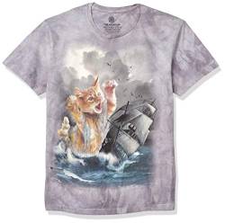 The Mountain Krakitten Adult T-Shirt, Grey, Large von The Mountain