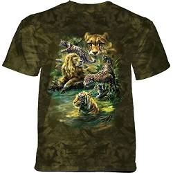 The Mountain T-Shirt Big Cats Paradise X-Large von The Mountain