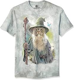 The Mountain Unisex-Erwachsene Catdalf T-Shirt, Grün, Medium von The Mountain