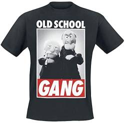 Die Muppets Old School Gang Männer T-Shirt schwarz 3XL 100% Baumwolle Fan-Merch, Filme, TV-Serien von The Muppets