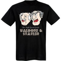 The Muppets Late Night Waldorf & Statler Herren T-Shirt schwarz von The Muppets