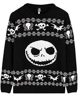 Nightmare before Christmas Der Albtraum vor Weihnachten Jack Skellington Strickpullover von The Nightmare Before Christmas