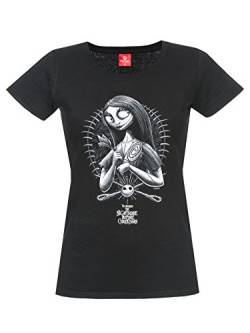 Nightmare before Christmas The Sally Frauen T-Shirt schwarz M von The Nightmare Before Christmas