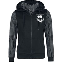 The Nightmare Before Christmas - Disney Kapuzenjacke - Jack Stripes - S bis XXL - für Damen - Größe S - schwarz  - EMP exklusives Merchandise! von The Nightmare Before Christmas