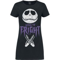 The Nightmare Before Christmas - Disney Kurzes Kleid - King Of Fright - S bis XL - für Damen - Größe L - schwarz  - EMP exklusives Merchandise! von The Nightmare Before Christmas