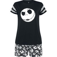 The Nightmare Before Christmas - Disney Schlafanzug - Jack Skellington - S bis 5XL - für Damen - Größe L - schwarz  - EMP exklusives Merchandise! von The Nightmare Before Christmas